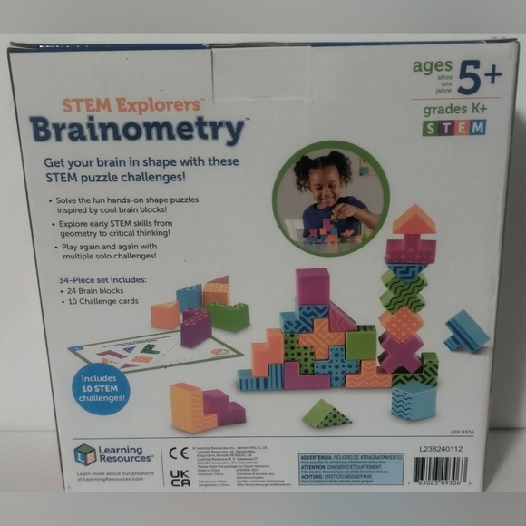 [5x$20] New Set Of Blocks Brainometry  [EXTRA CLEARANCE OFFER] - Picture 2 of 2